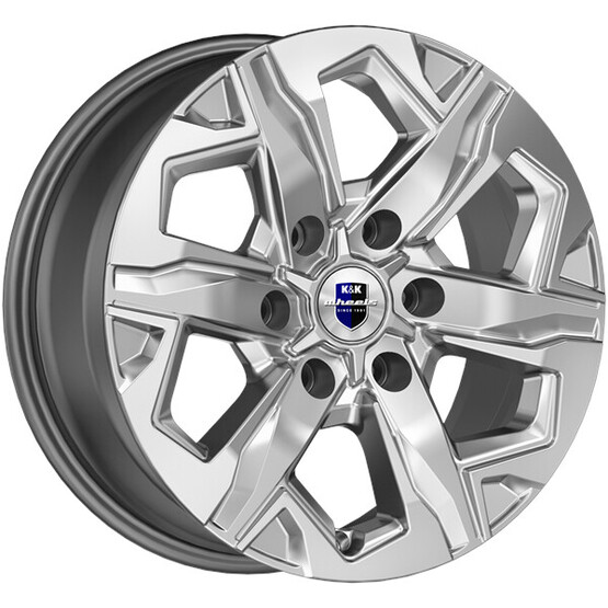 Диск K&K Тейт 17x7.50 6x114.30 ET30 DIA66.10 ДАРК ПЛАТИНУМ