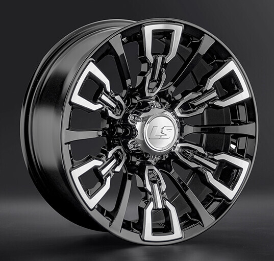 Диск Ls Wheels Ls1363 17x8 6x139.70 ET-15 DIA106.10 BKF
