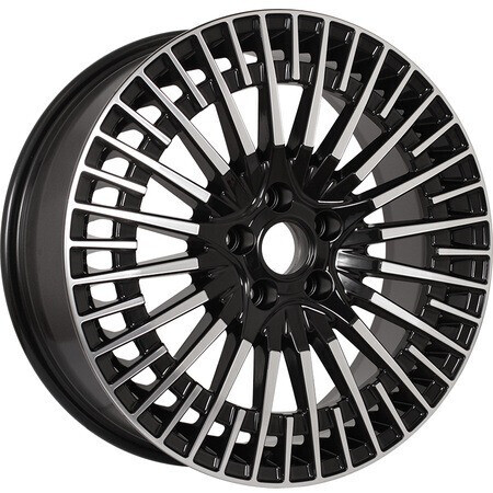Диск Kdw Kd1820 18x7 5x108 ET45 DIA67.10 BLACK_FRONT_POLISHED