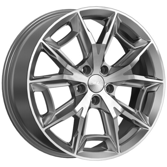 Диск Скад Паркер 19x7.50 5x108 ET45 DIA67.10 АЛМАЗ ГРАФИТ