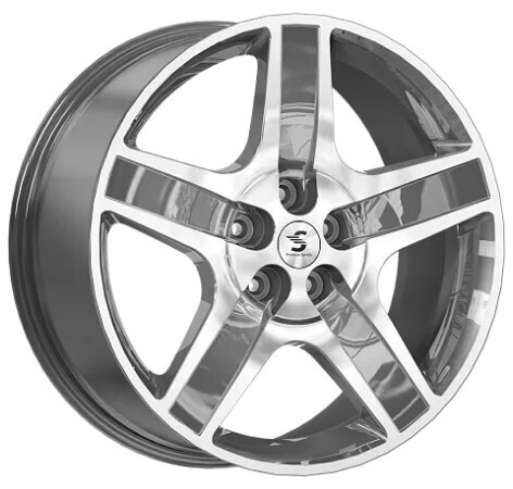 Диск Premium Series Кр008 20x8.50 5x108 ET40 DIA63.35 DIAMOND GLOSS GRAPHITE