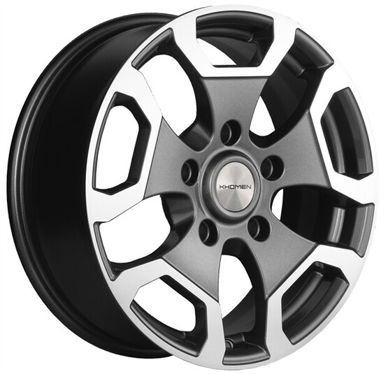 Диск Khomen 1725 17x6.50 5x139.70 ET35 DIA98.50 GRAY-FP