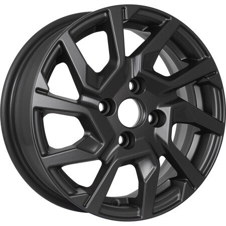 Диск Kdw Kd1420 14x5.50 4x100 ET40 DIA60.10 MATT_BLACK_PAINTED