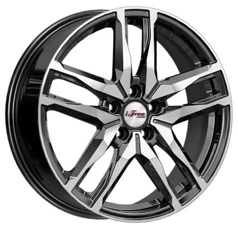 Диск Ifree Бомбей 18x6.50 5x108 ET33 DIA60.10 БЛЭК ДЖЕК