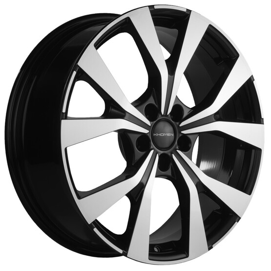 Диск Khomen 1906 19x7 5x114.30 ET45 DIA67.10 BLACK-FP