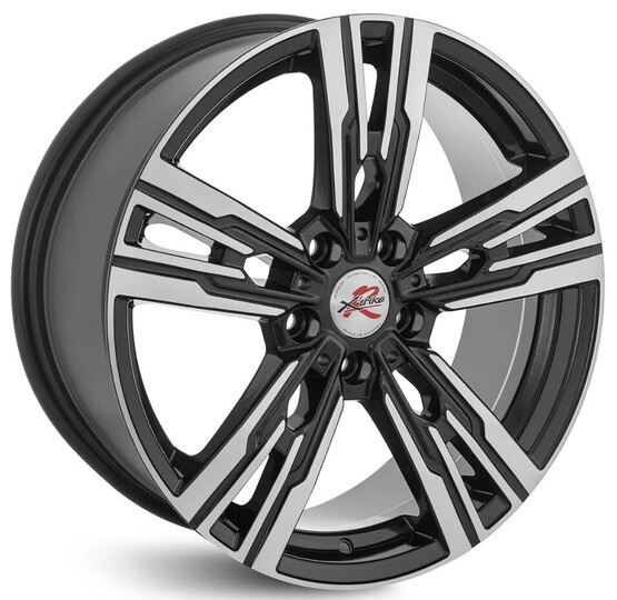 Диск X'trikerst R228 18x8 5x120 ET50 DIA65.10 BK/FP