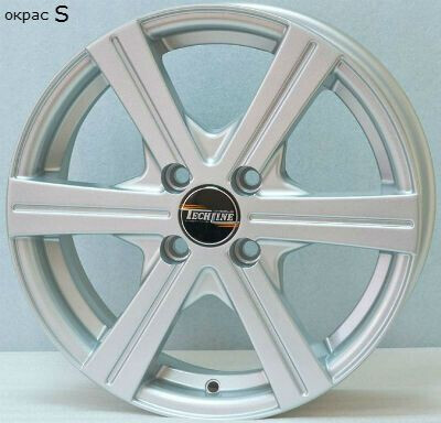 Диск Tech Line 544 15x6 5x114.30 ET38 DIA67.10 BL