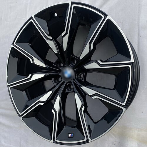 Диск Replica Fr B538 21x8.50 5x120 ET30 DIA74.10 BLACK MACHINED FACE