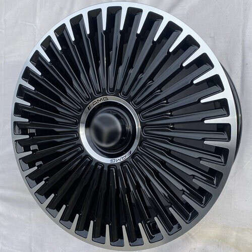 Диск Replica Fr Fh283 20x8.50 5x112 ET35 DIA66.60 BLACK MACHINED FACE