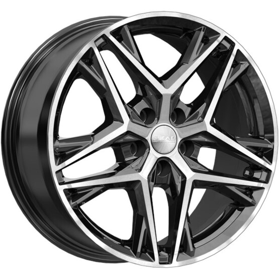 Диск Скад Челси 18x8 5x114.30 ET38 DIA67.10 АЛМАЗ ГРАФИТ