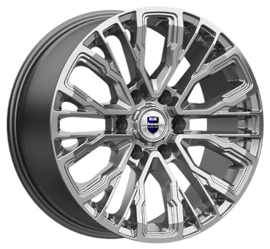 Диск K&K Кортес 19x8.50 6x139.70 ET25 DIA106.10 ДАРК ПЛАТИНУМ