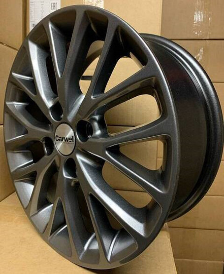 Диск Carwel Хуко 15x6 4x100 ET45 DIA56.60 BL