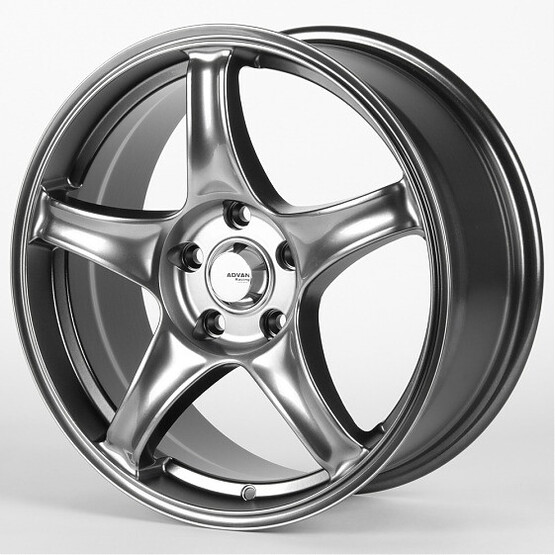Диск Advan 53983 17x7.50 5x114.30 ET40 DIA73.10 СЕРЕБРО ТЁМНОЕ