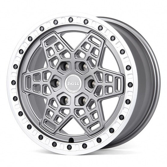 Диск Skill Sb121-Ds193 18x9 6x139.70 ET45 DIA95.10 ГРАФИТ МАТОВЫЙ + ПОЛИРОВАННЫЙ ОБОД