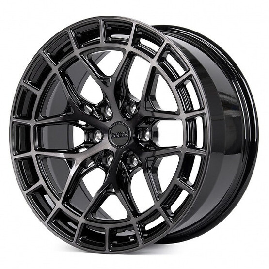 Диск Skill Sv399-Sk333 20x9 6x139.70 ET19 DIA77.80 ЧЁРНЫЙ ГЛЯНЦЕВЫЙ + ПОЛИРОВАННЫЕ СПИЦЫ + ТЕМНЫЙ ЛАК