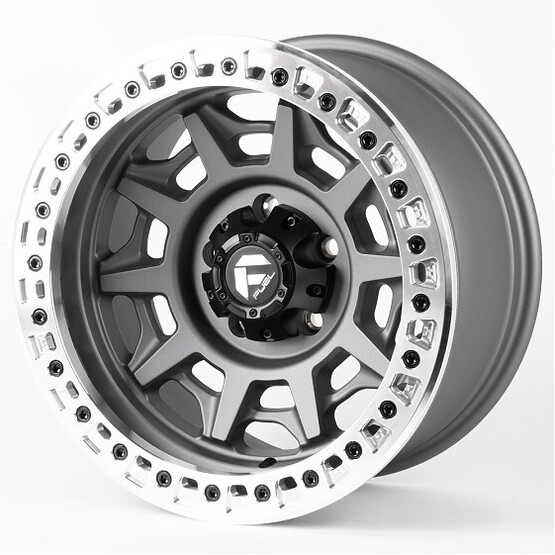 Диск Fuel 2628-Sf058 17x9 5x127 ET-32 DIA71.50 ГРАФИТ МАТОВЫЙ + ПОЛИРОВАННЫЙ БЕДЛОК