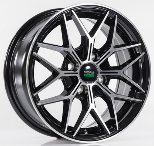 Диск Megami Mgm-32 14x6 4x100 ET35 DIA67.10 BKF