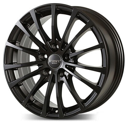 Диск Прома Цунами 17x7 5x112 ET40 DIA57.10 ЧЕРНЫЙ МАТОВЫЙ NEW