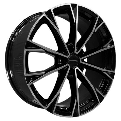 Диск Khomen Khw2018 20x8 5x108 ET46 DIA63.40 BLACK-FP