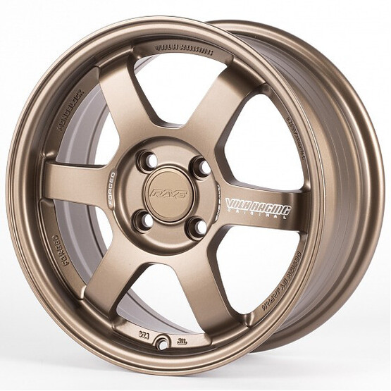Диск Rays 6019X 15x6.50 4x100 ET40 DIA73.10 БРОНЗА МАТОВАЯ