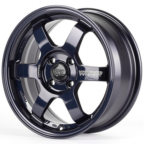 Диск Rays 6019X 15x6.50 4x100 ET40 DIA73.10 ТЁМНО СИНИЙ