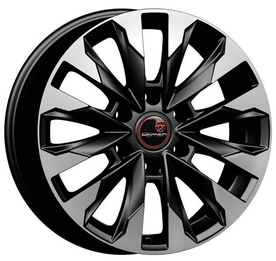 Диск Вектор R258 18x7.50 6x139.70 ET25 DIA106.10 АЛМАЗ ЧЕРНЫЙ