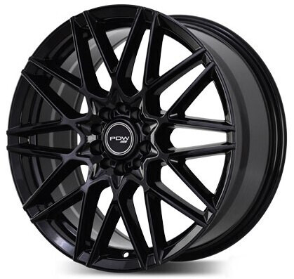 Диск Pdw 5337 17x7 4x100 ET40 DIA60.10 GLOSS BLACK