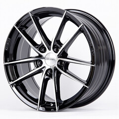 Диск Replica Nn 2239 18x8 5x108 ET40 DIA73.10 ЧЁРНЫЙ ГЛЯНЦЕВЫЙ + ПОЛИРОВАННЫЕ СПИЦЫ