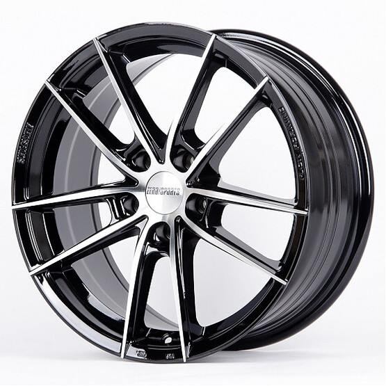 Диск Replica Nn 2239 18x8 5x108 ET40 DIA73.10 ЧЁРНЫЙ ГЛЯНЦЕВЫЙ + ПОЛИРОВАННЫЕ СПИЦЫ