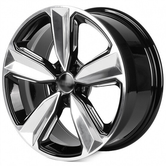 Диск Ptracing Fg387X 18x8 5x112 ET35 DIA66.45 ЧЁРНЫЙ ГЛЯНЦЕВЫЙ + ЗЕРКАЛЬНАЯ ПОЛИРОВКА