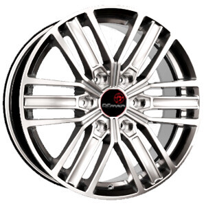 Диск Вектор B218 18x7.50 6x139.70 ET25 DIA106.10 СИЛЬВЕР S