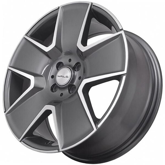Диск Kipardo Kf61 17x7.50 4x100 ET40 DIA73.10 GUNMETAL MACHINE FACE