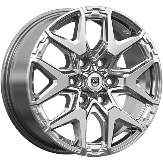 Диск K&K Гангут (Кс1176) 18x7.50 6x139.70 ET60 DIA95.10 ДАРК ПЛАТИНУМ