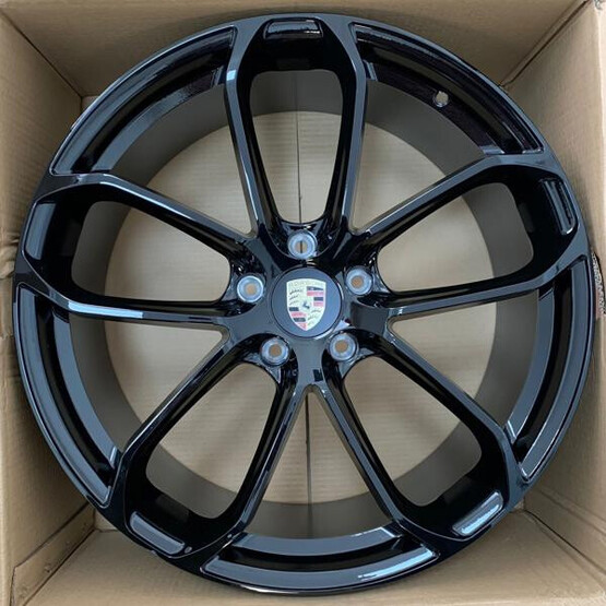 Диск Forged Ps110 21x11 5x130 ET58 DIA71.60 GLOSS BLACK