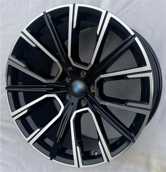 Диск Replica Fr B 515 20x10 5x112 ET37 DIA66.60 BLACK MACHINED FACE