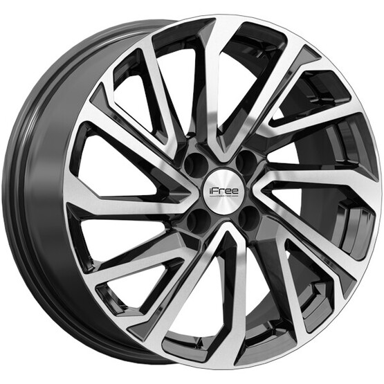 Диск Ifree Original Неом (Кс1172) 16x6.50 4x98 ET33 DIA58.50 АЛМАЗ ЧЕРНЫЙ