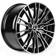 Диск Iwheel Ivf3330-Ct508 19x8.50 5x112 ET36 DIA66.56 ЧЁРНЫЙ ГЛЯНЦЕВЫЙ + ПОЛИРОВАННЫЕ СПИЦЫ