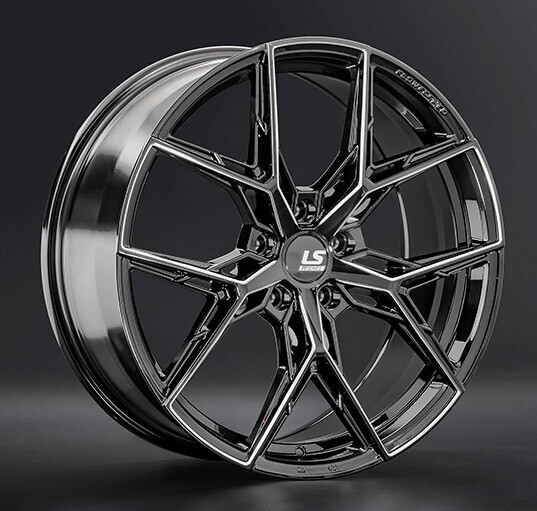 Диск Ls Wheels Flowforming Rc82 20x8.50 5x108 ET45 DIA63.40 BK+SSF