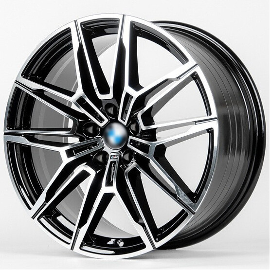 Диск Replica Nn Fc3079 19x8 5x112 ET25 DIA66.50 ЧЕРНЫЙ + ПОЛИРОВАННЫЕ СПИЦЫ
