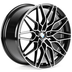Диск Iwheel Ivf-3242 19x8.50 5x120 ET30 DIA72.60 ЧЕРНЫЙ + ПОЛИРОВАННЫЕ СПИЦЫ