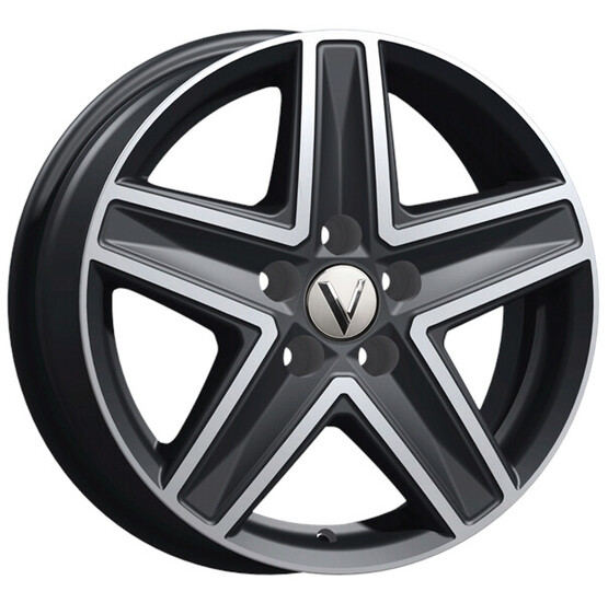 Диск Вектор B237 16x6.50 5x114.30 ET45 DIA66.10 АЛМАЗ ЧЕРНЫЙ